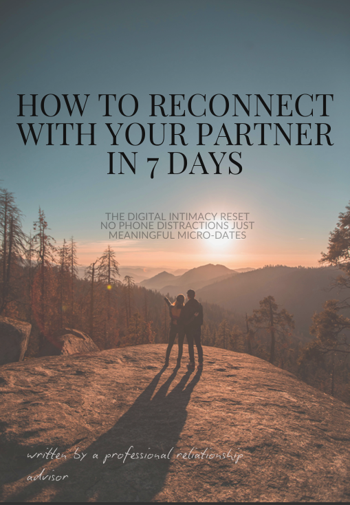 Reconnect With Your Partner in 7 Days | Digital Intimacy Reset Guide (PDF)